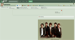 Desktop Screenshot of kanineious.deviantart.com