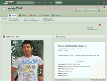 Tablet Screenshot of mehdy-tdwp.deviantart.com