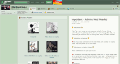 Desktop Screenshot of hidanfangroup.deviantart.com