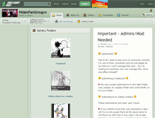 Tablet Screenshot of hidanfangroup.deviantart.com