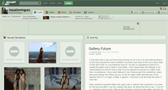 Desktop Screenshot of mayadominguez.deviantart.com