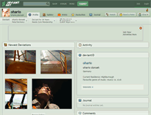 Tablet Screenshot of ohario.deviantart.com