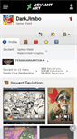 Mobile Screenshot of darkjimbo.deviantart.com