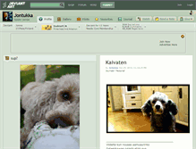 Tablet Screenshot of jontukka.deviantart.com