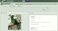 Desktop Screenshot of luxuna-shuvana.deviantart.com