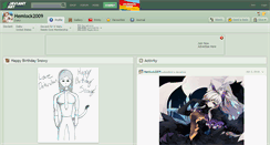 Desktop Screenshot of hemlock2009.deviantart.com