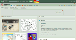 Desktop Screenshot of hiramaru.deviantart.com