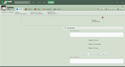 Desktop Screenshot of cybrea.deviantart.com
