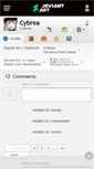 Mobile Screenshot of cybrea.deviantart.com