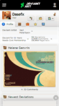 Mobile Screenshot of dasefx.deviantart.com