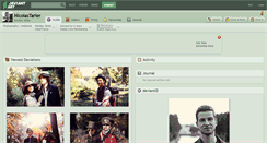 Desktop Screenshot of nicolastarier.deviantart.com
