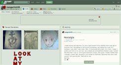Desktop Screenshot of mangachick98.deviantart.com