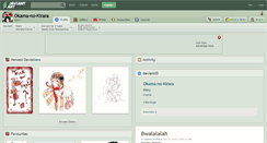 Desktop Screenshot of okama-no-kirara.deviantart.com