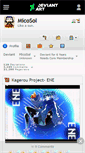 Mobile Screenshot of micosol.deviantart.com