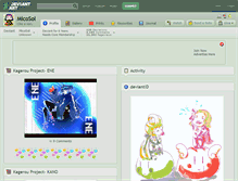 Tablet Screenshot of micosol.deviantart.com