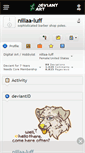 Mobile Screenshot of nillaa-luff.deviantart.com