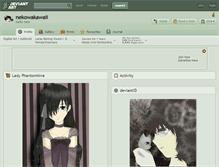 Tablet Screenshot of nekowakawaii.deviantart.com