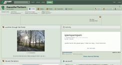 Desktop Screenshot of peaceafterthestorm.deviantart.com