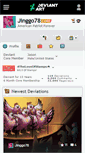 Mobile Screenshot of jinggo78.deviantart.com