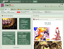 Tablet Screenshot of jinggo78.deviantart.com