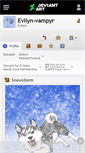Mobile Screenshot of evilyn-vampyr.deviantart.com
