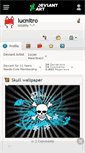Mobile Screenshot of lucnitro.deviantart.com