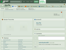 Tablet Screenshot of moo-pie.deviantart.com