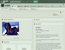Tablet Screenshot of keoppai.deviantart.com