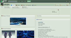 Desktop Screenshot of madvybez.deviantart.com