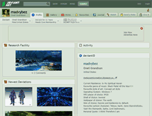 Tablet Screenshot of madvybez.deviantart.com