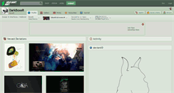 Desktop Screenshot of darkboxer.deviantart.com
