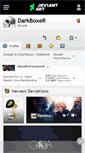 Mobile Screenshot of darkboxer.deviantart.com