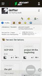 Mobile Screenshot of delfiler.deviantart.com