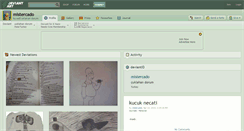 Desktop Screenshot of mistercado.deviantart.com