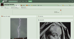 Desktop Screenshot of catching-stardust.deviantart.com
