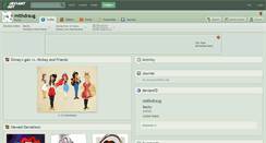Desktop Screenshot of mithdraug.deviantart.com