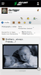 Mobile Screenshot of da-tigger.deviantart.com