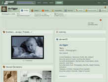Tablet Screenshot of da-tigger.deviantart.com