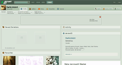 Desktop Screenshot of darklinkart.deviantart.com