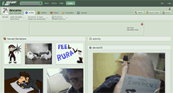 Desktop Screenshot of descanso.deviantart.com