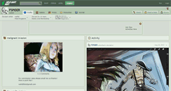 Desktop Screenshot of fspider.deviantart.com
