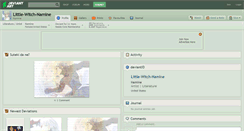 Desktop Screenshot of little-witch-namine.deviantart.com