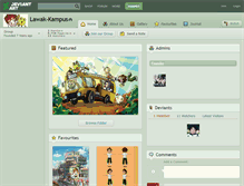 Tablet Screenshot of lawak-kampus.deviantart.com