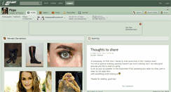 Desktop Screenshot of firpo.deviantart.com