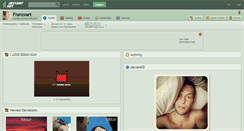 Desktop Screenshot of franzoart.deviantart.com