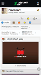 Mobile Screenshot of franzoart.deviantart.com