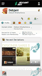 Mobile Screenshot of debjani.deviantart.com