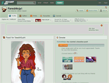 Tablet Screenshot of forestninja1.deviantart.com