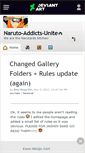 Mobile Screenshot of naruto-addicts-unite.deviantart.com