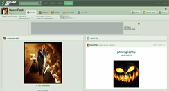 Desktop Screenshot of naomifami.deviantart.com